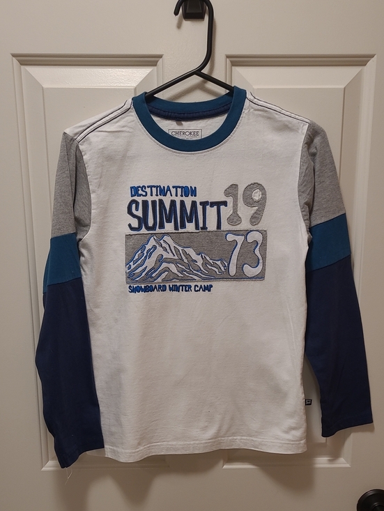 Cherokee Other - NWOT Cherokee Boys' Snowboarding Graphic Long-Sleeve Tee - 10 / 12